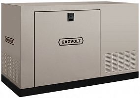 Газовый генератор Gazvolt 50T21 в кожухе ДизельЭнергоРесурс