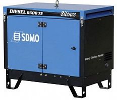 Дизельный генератор SDMO DIESEL 6500 TE AVR SILENCE с АВР ДизельЭнергоРесурс